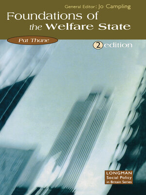 cover image of The Foundations of the Welfare State